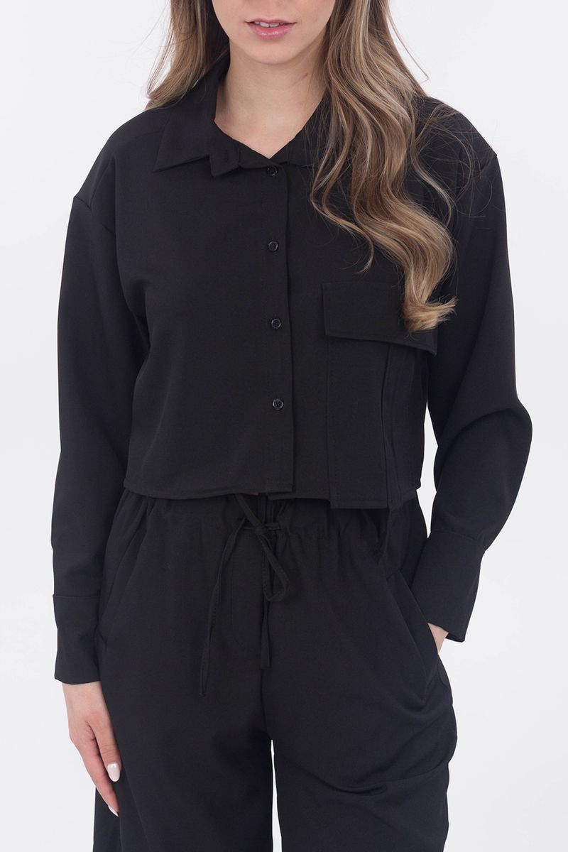 Short combination blouse