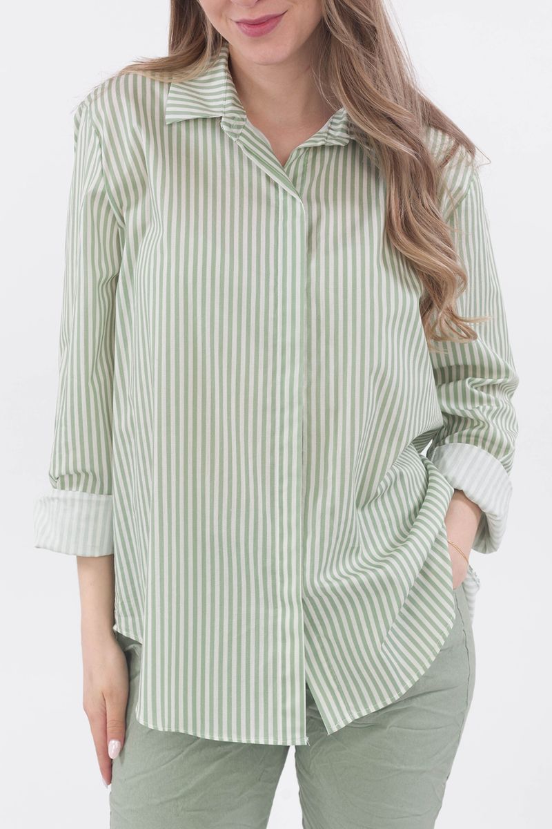 Streifenbluse