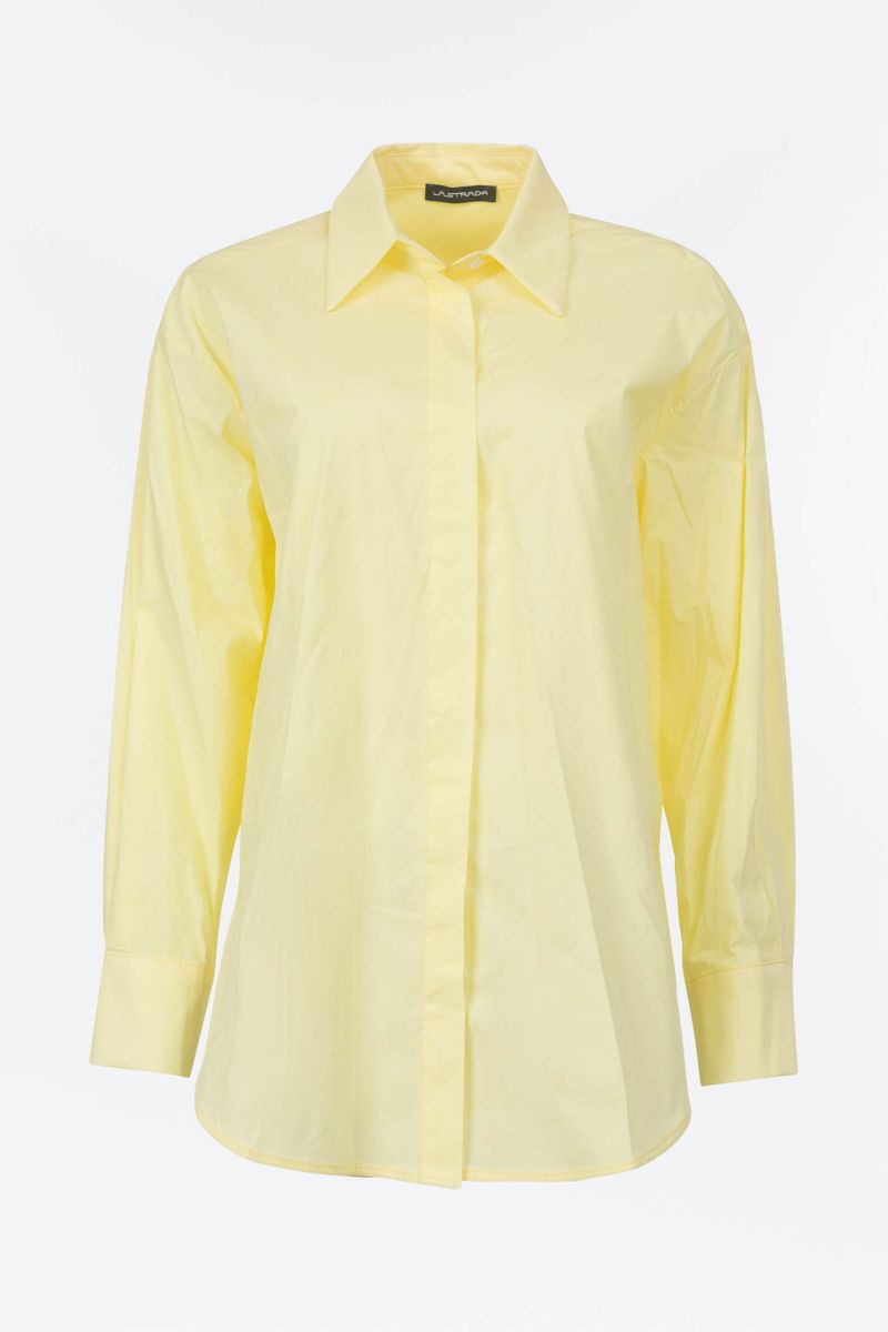 Bluse mit Rücken-Stickerei