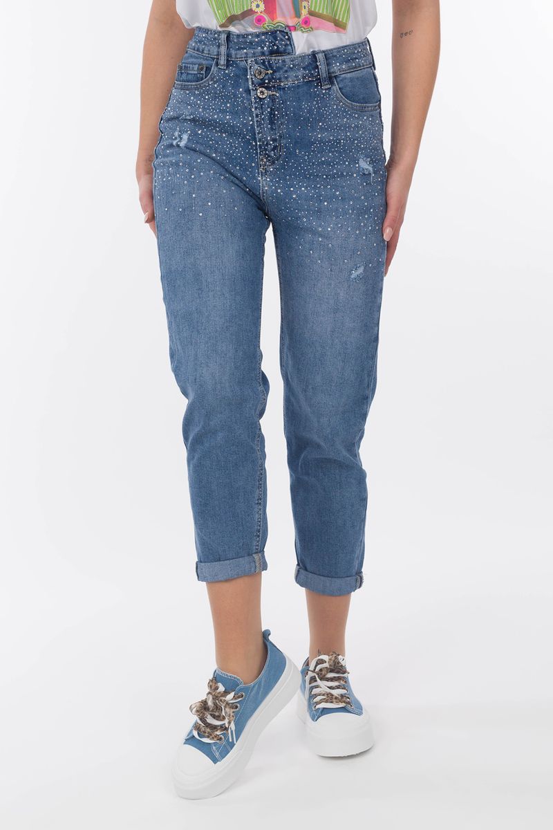 Jeans met glitter