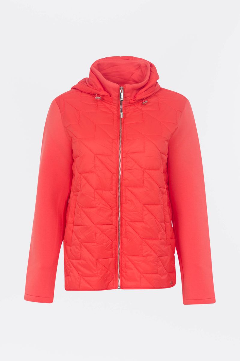 Leichte Steppjacke mit Scuba-Ärmeln