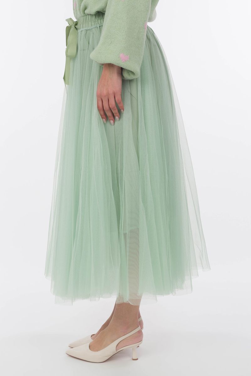Gonna di tulle con anello