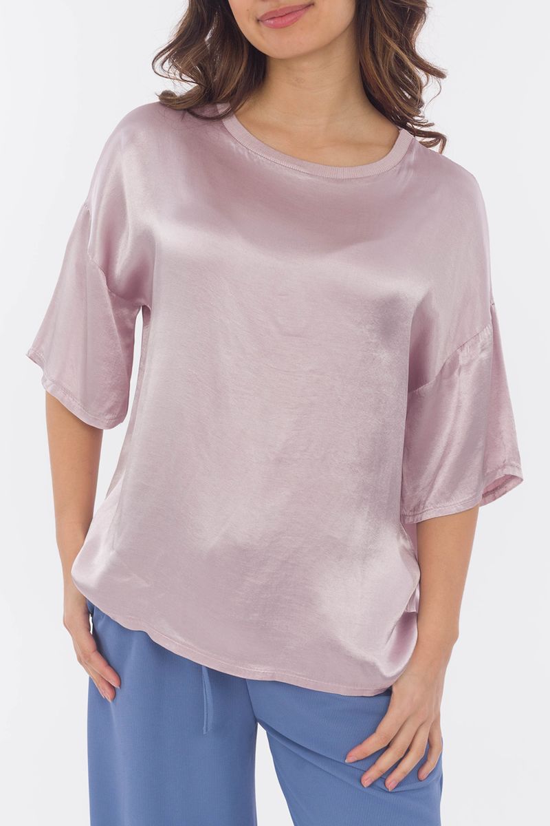 Seidiges Blusen-Shirt