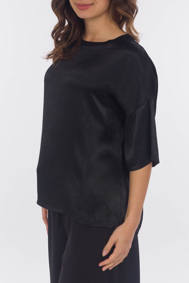 Seidiges Blusen-Shirt