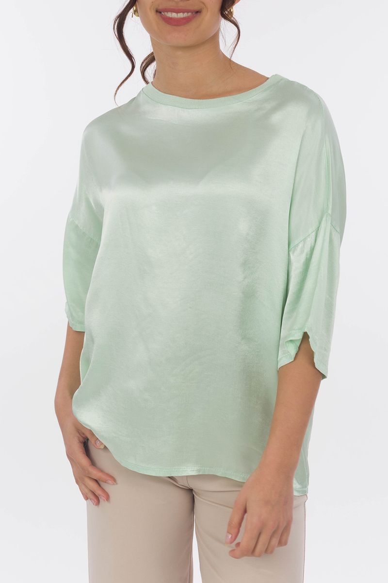 Seidiges Blusen-Shirt