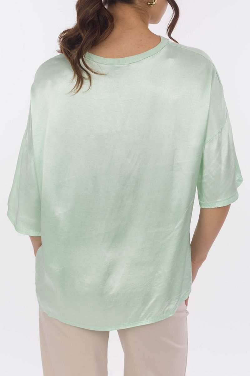 Seidiges Blusen-Shirt