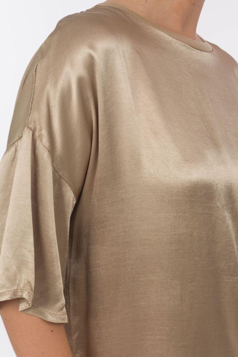 Seidiges Blusen-Shirt