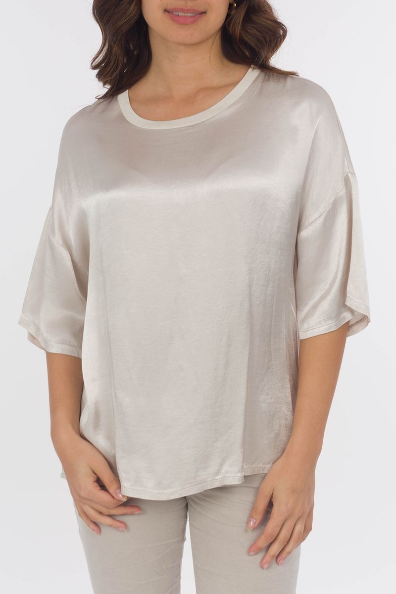 Seidiges Blusen-Shirt