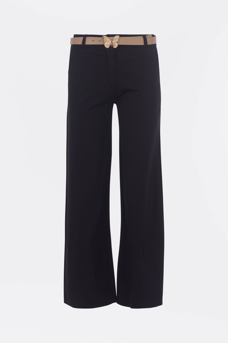 Kombi-Hose mit weitem Bein