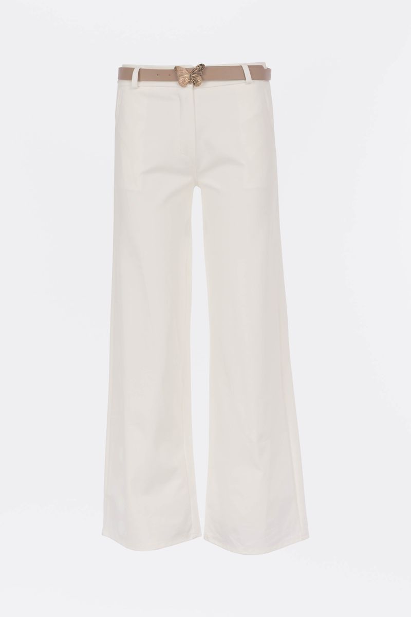 Kombi-Hose mit weitem Bein