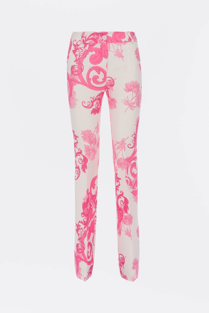 Weite Kombihose im Paisley-Print
