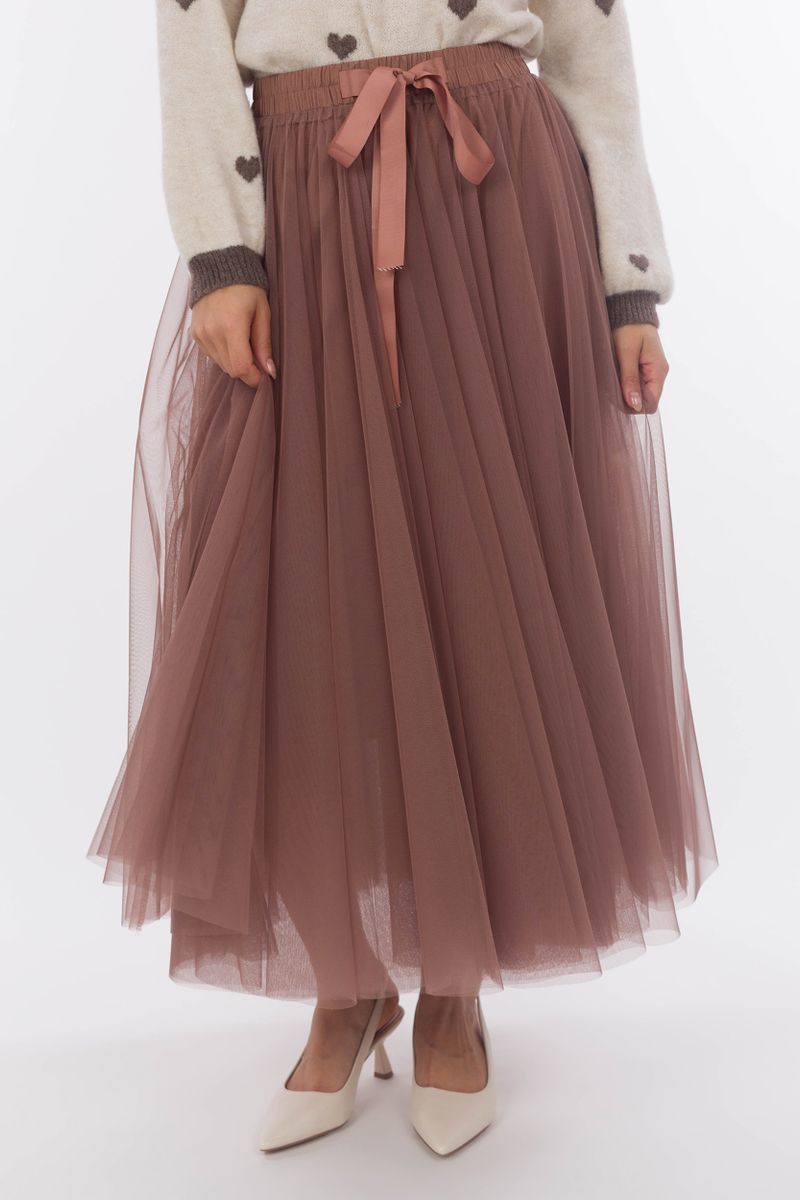 Gonna di tulle con anello