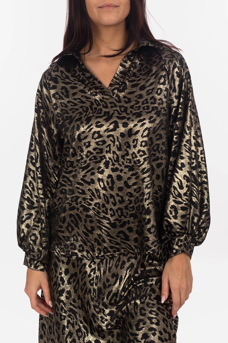 Pattern leopardoCamicia