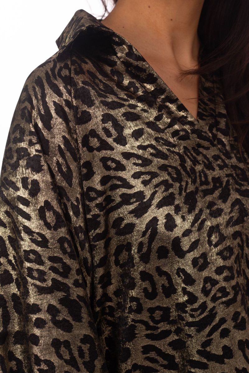 Pattern leopardoCamicia