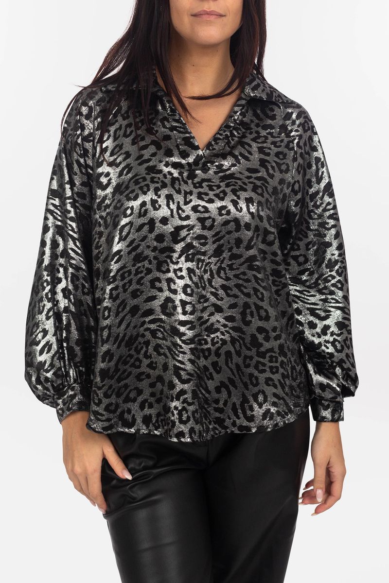 Pattern leopardoCamicia