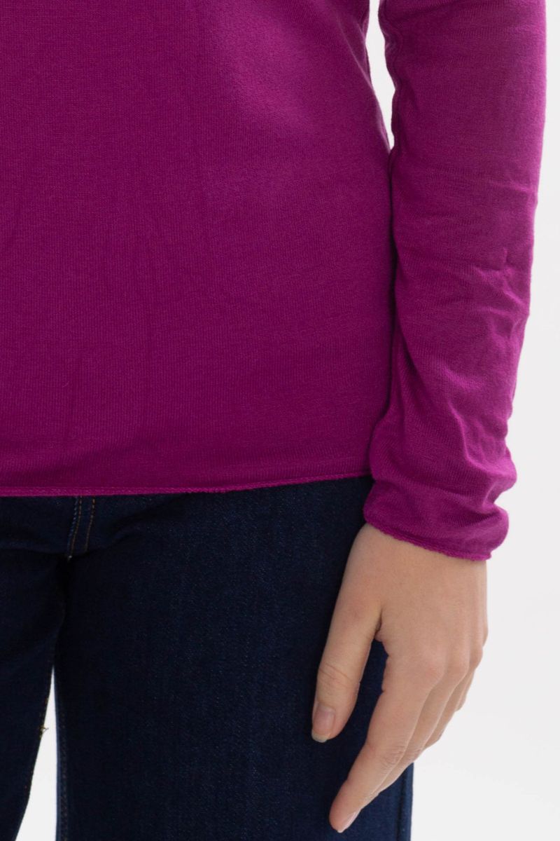 Lockeres Langarm-Shirt
