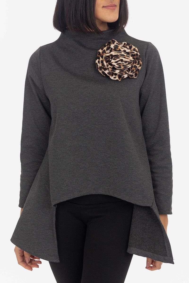 Warmes Blusenshirt Oversized