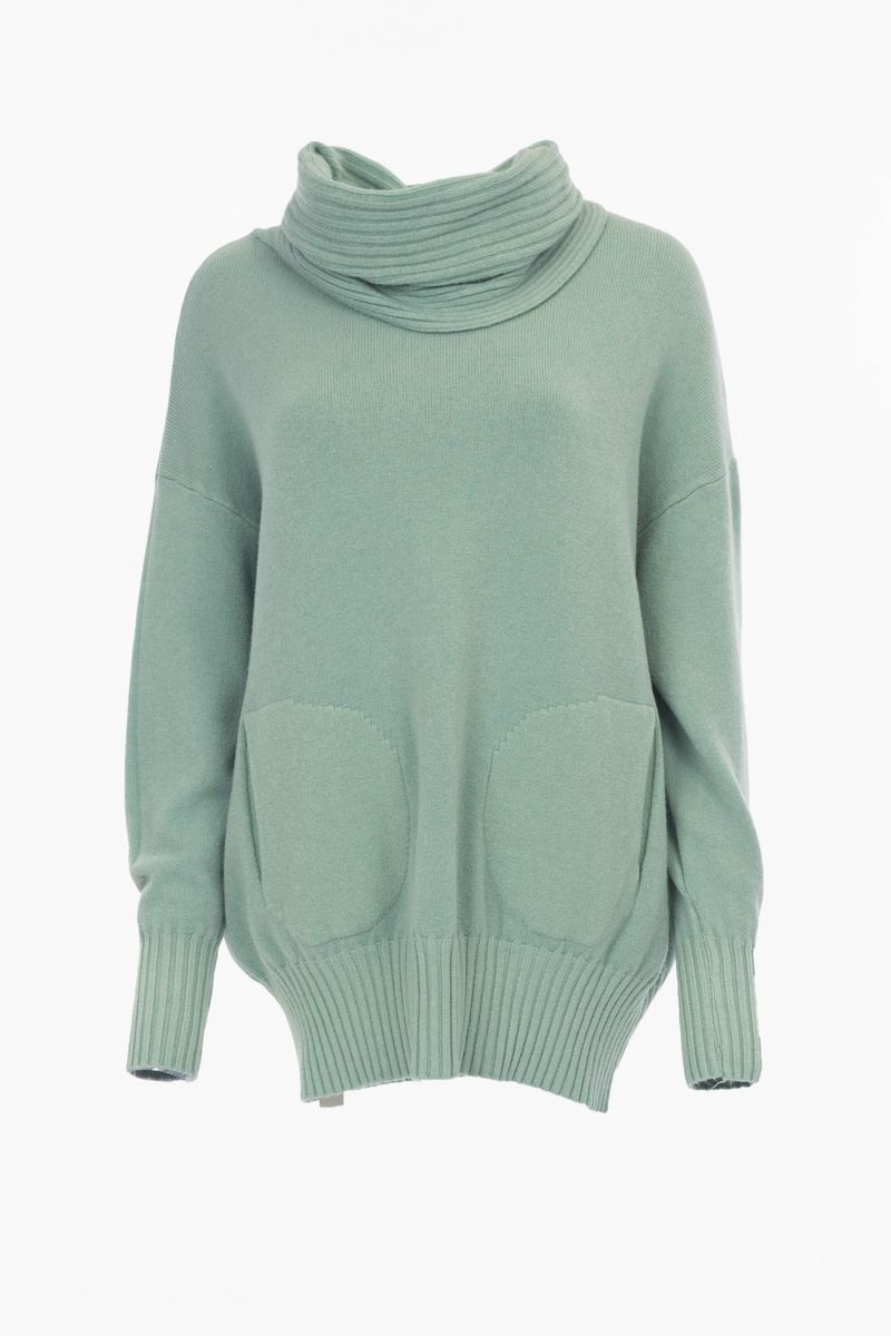 Lockerer Rollkragenpullover