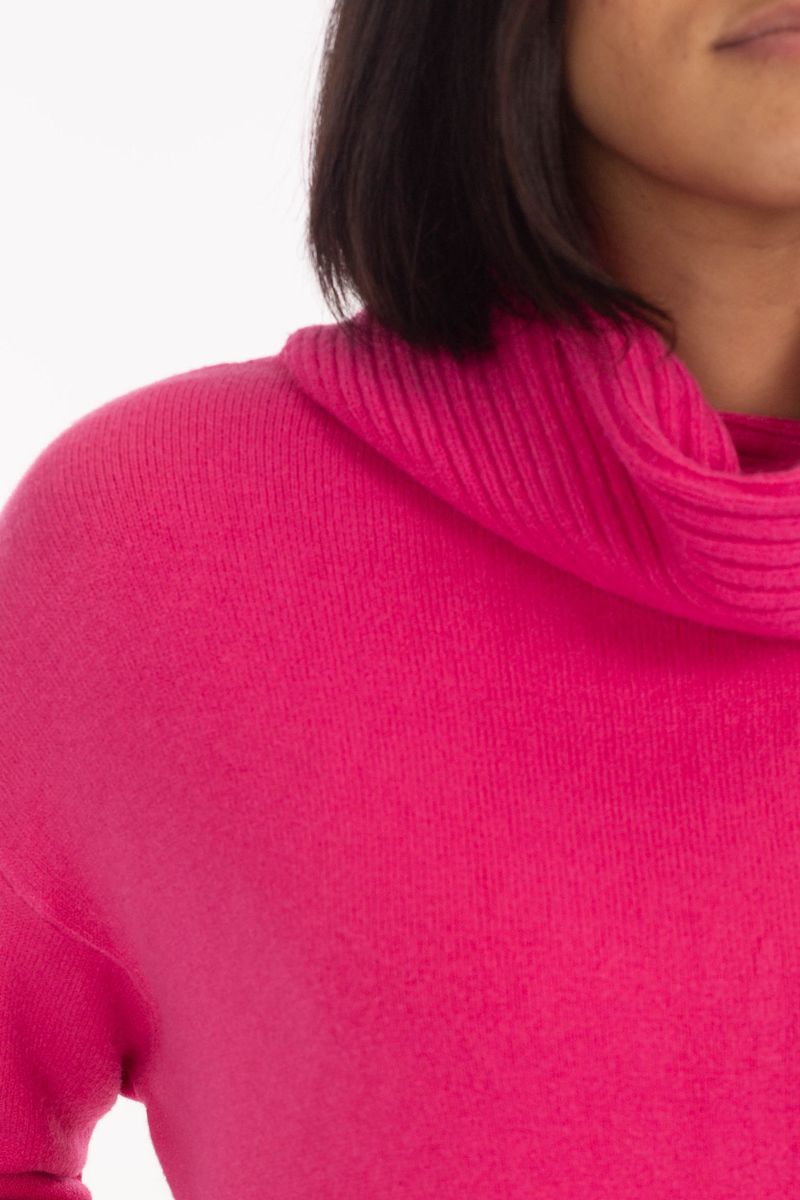 Lockerer Rollkragenpullover