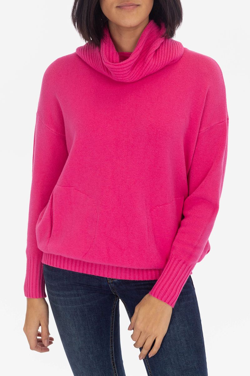 Lockerer Rollkragenpullover