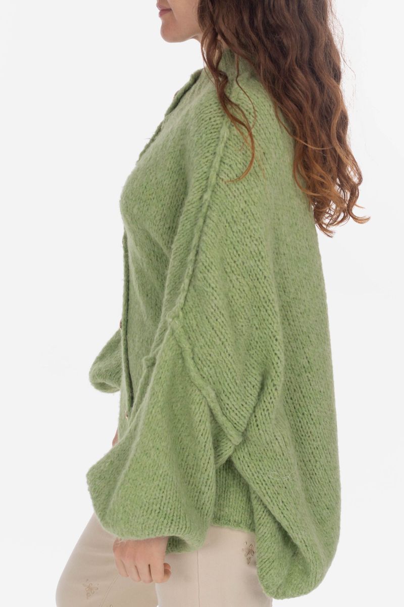 Oversized brei -vest