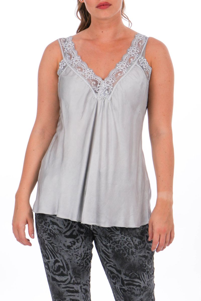 Top mit Spitze