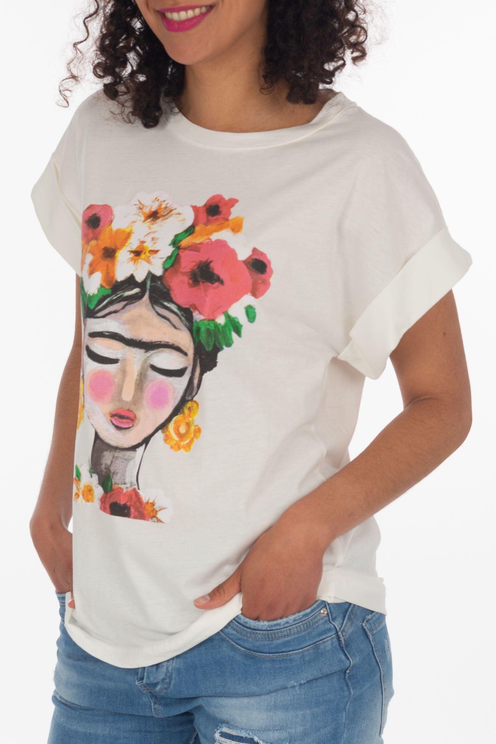 T-Shirt "Frida Kahlo" - La Strada