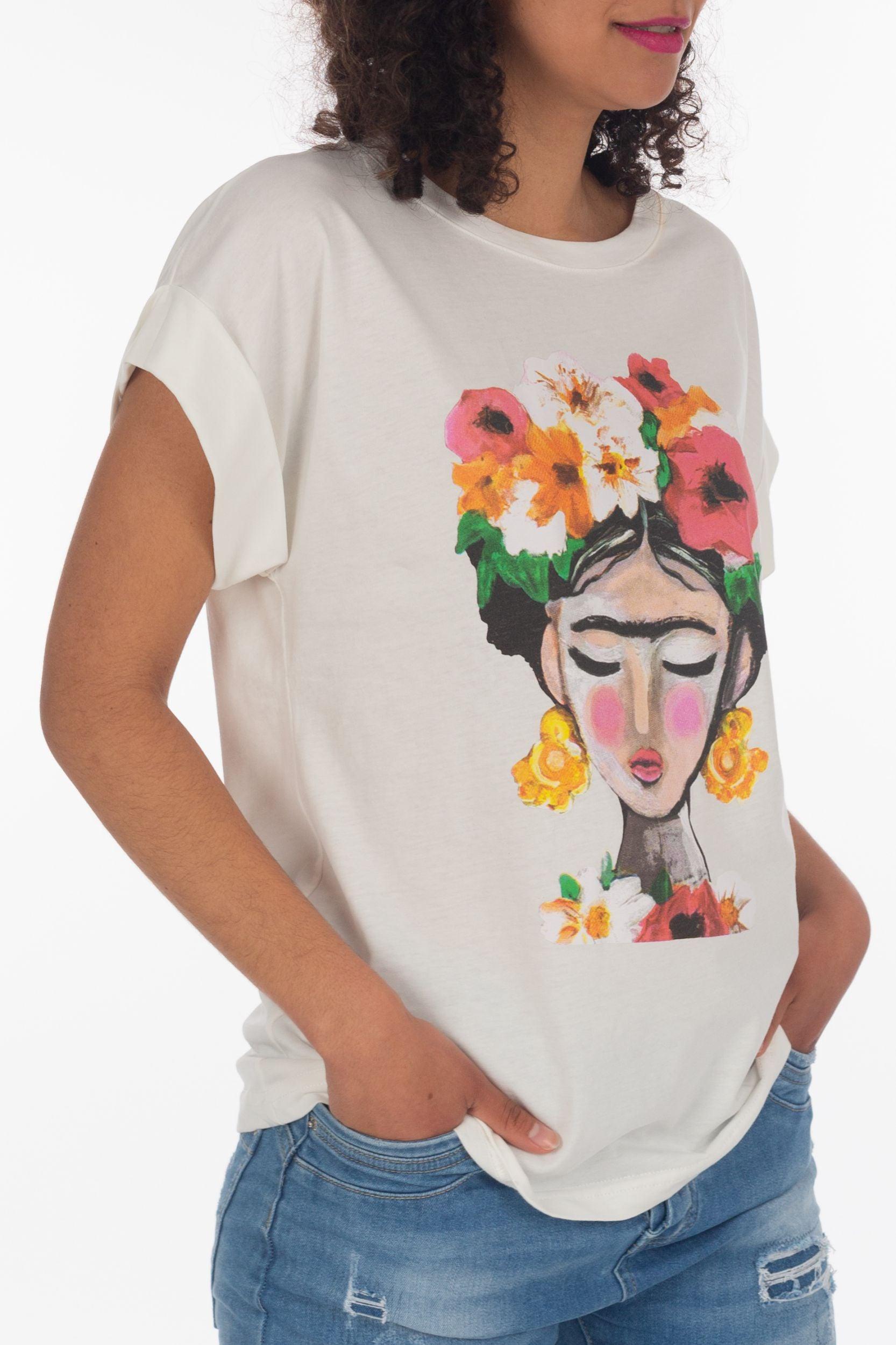 T-Shirt "Frida Kahlo" - La Strada