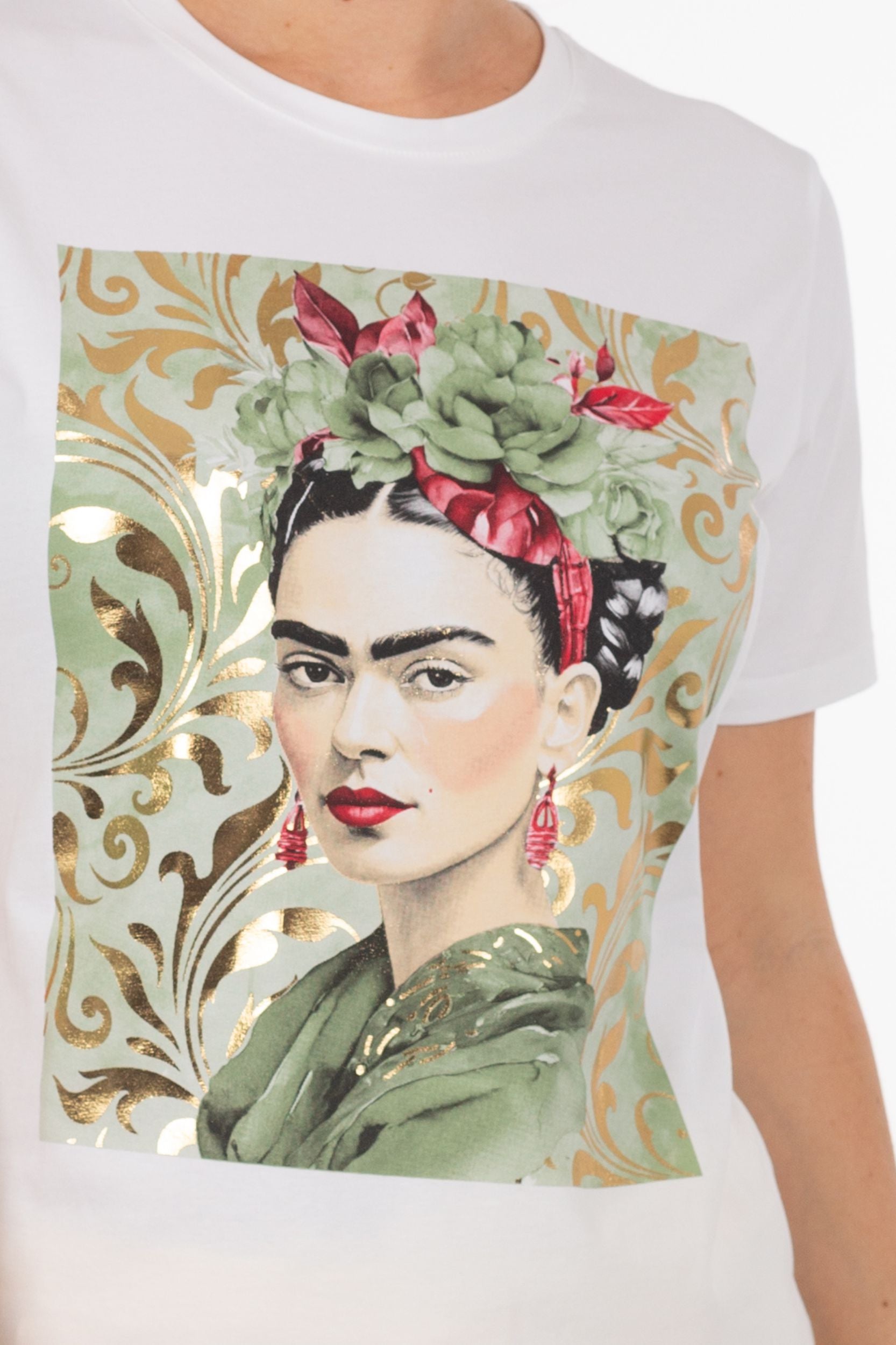 T-shirt met Frida Kahlo