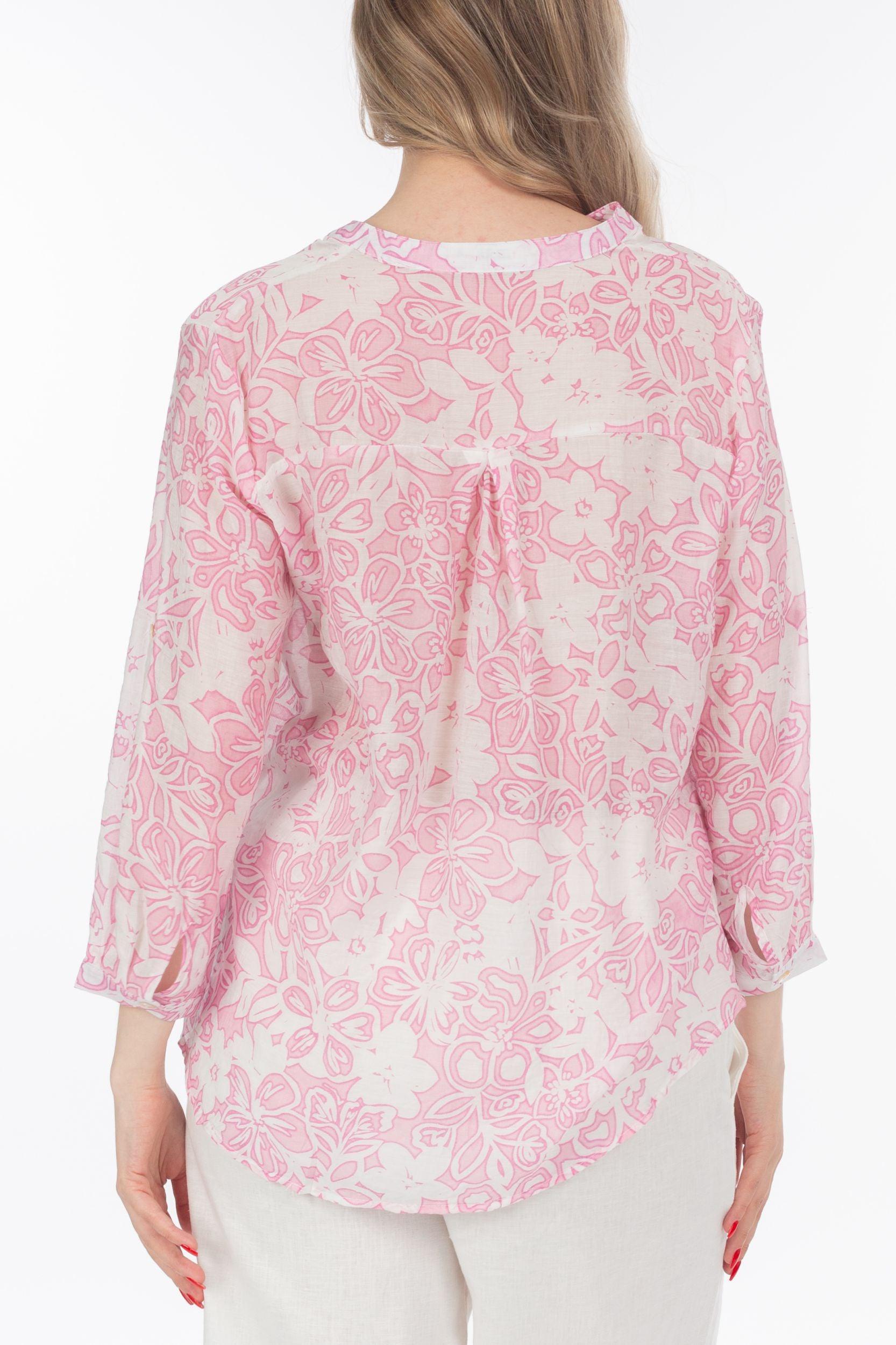 Bluse mit floralem Print - La Strada