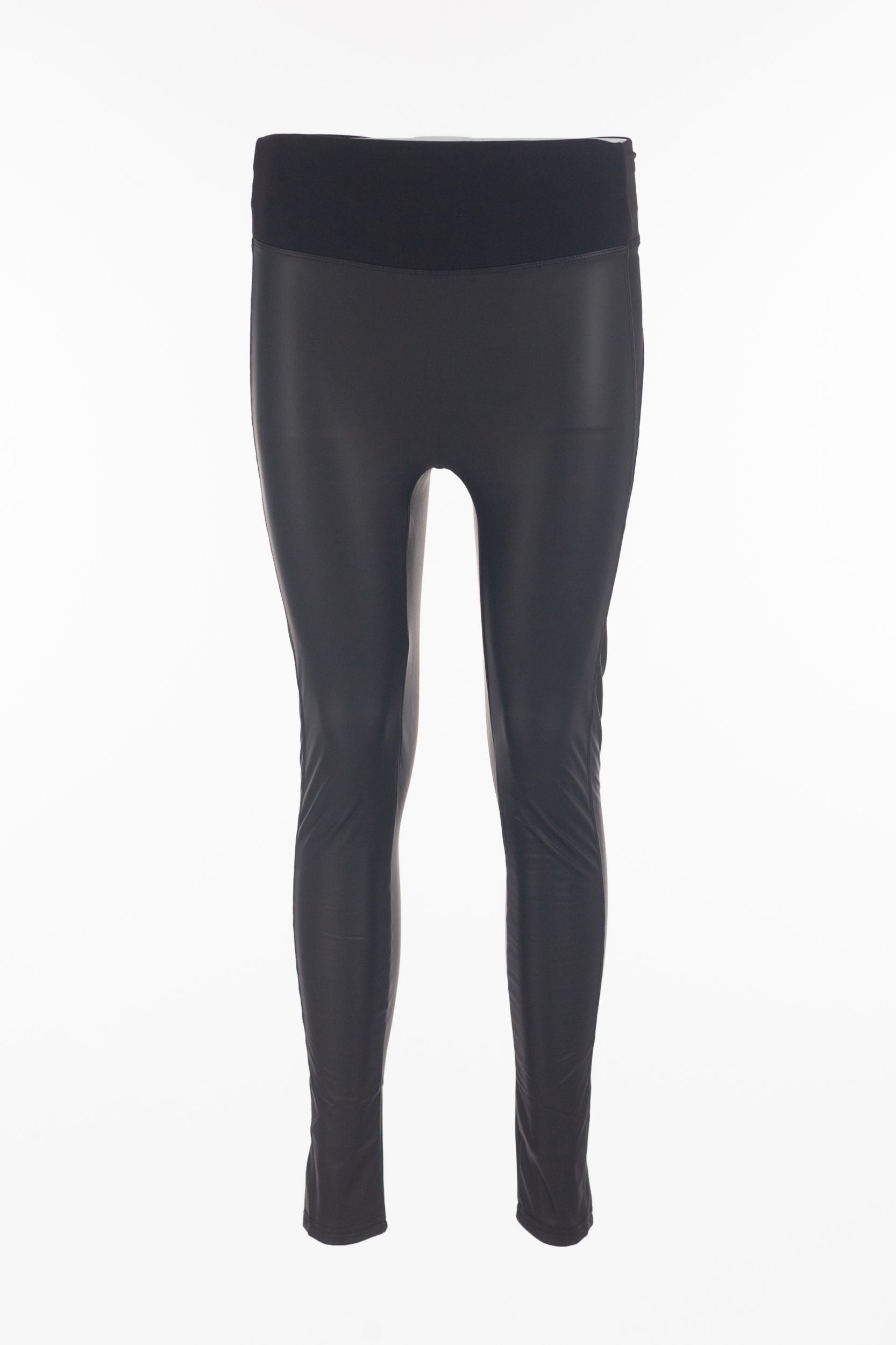 Leggings in Lederoptik