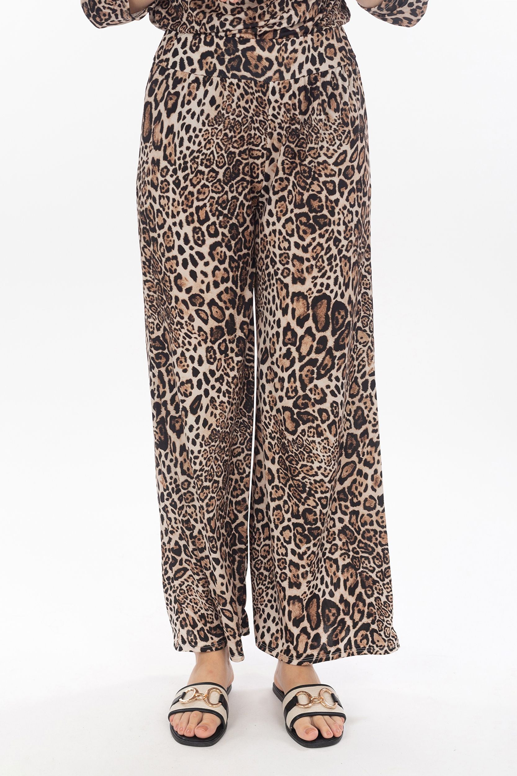 Palazine -broek met Jaguar -patroon