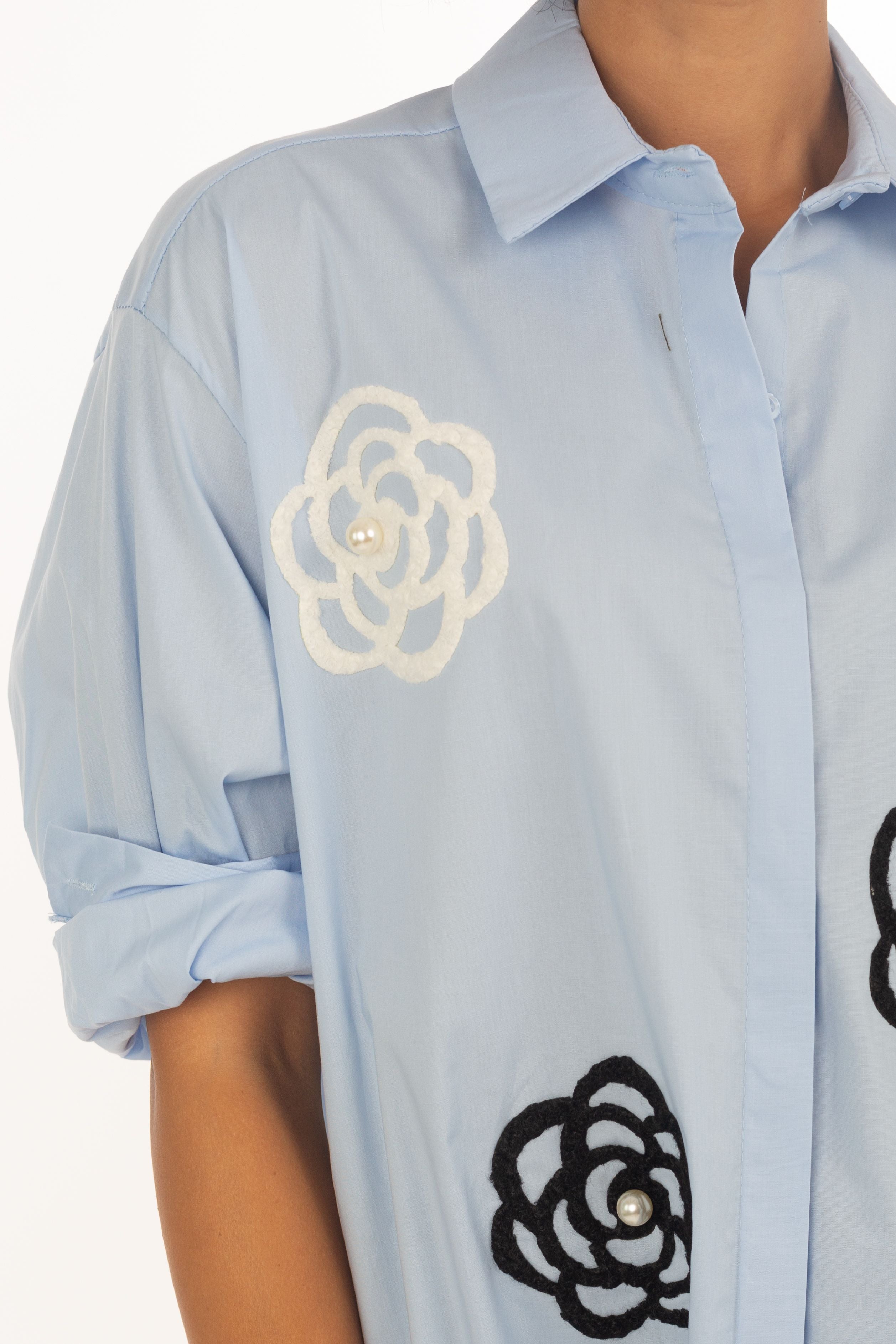 Blusa a camicia "Fiore"