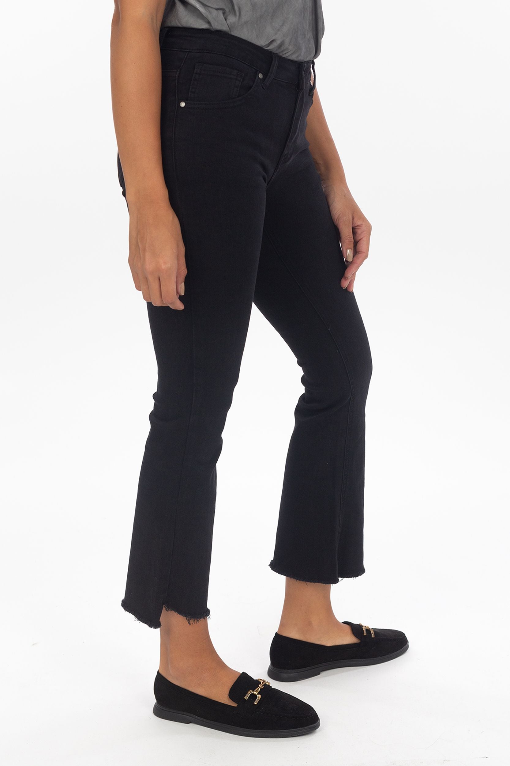 Schwarze Skinny Jeans