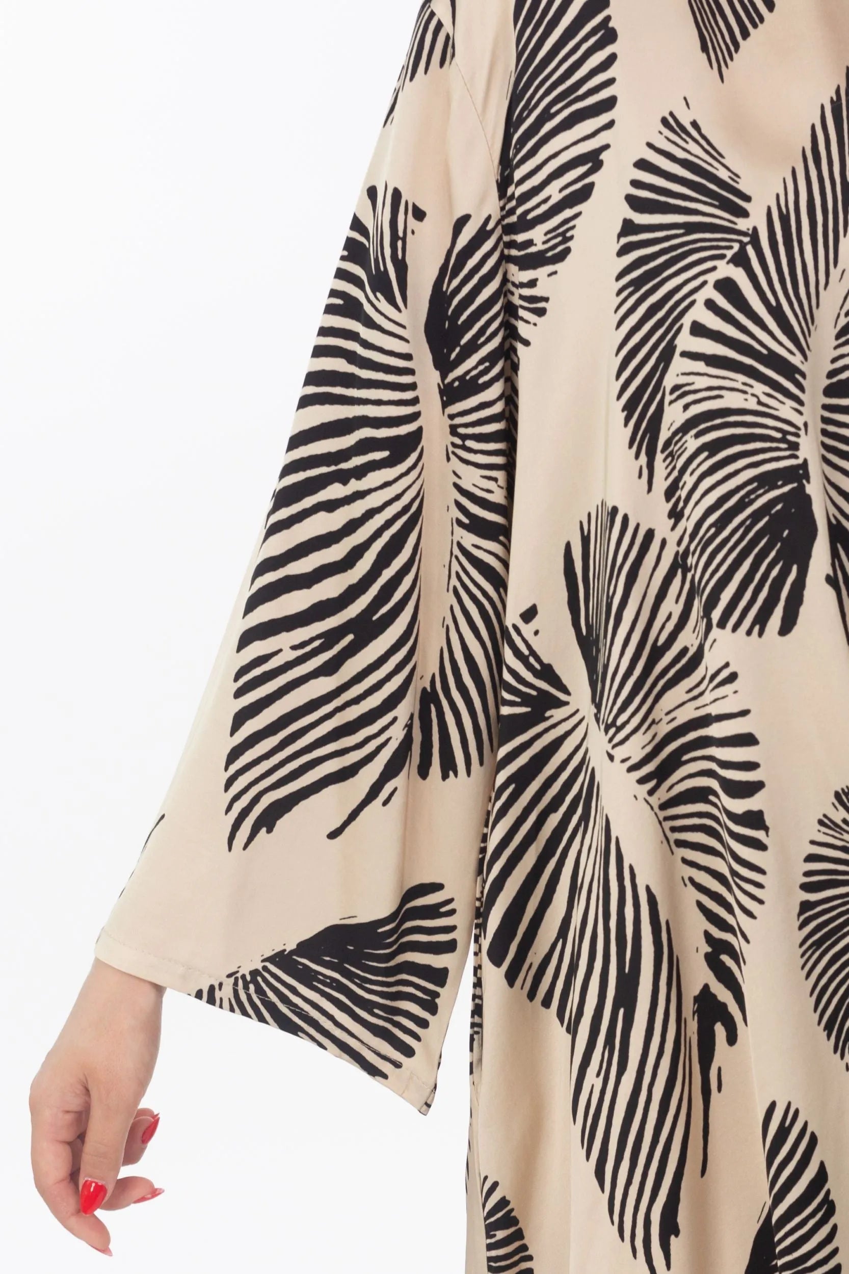 Kleid mit Tropical Muster