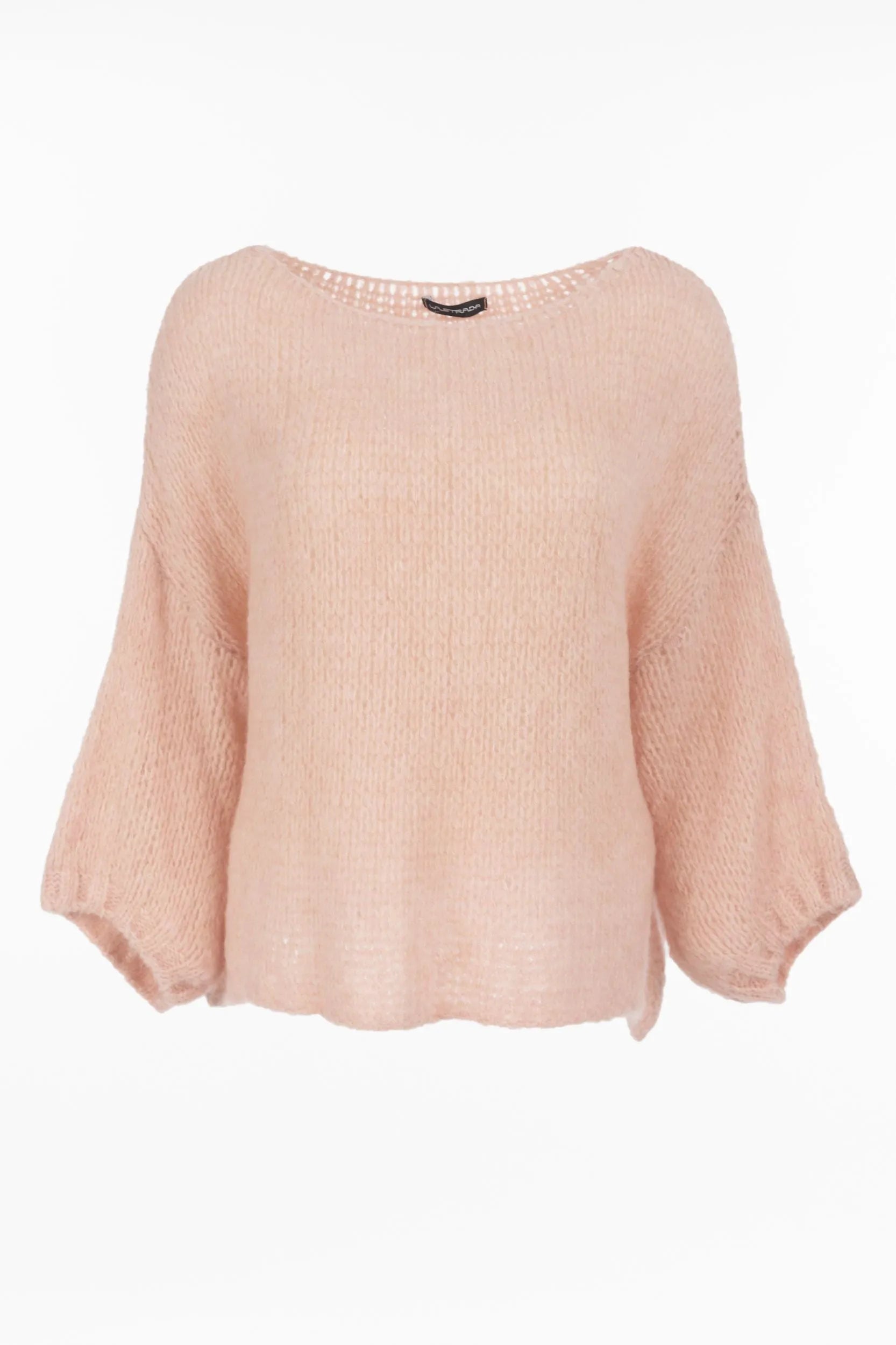 Knitted sweater 3/4 sleeves