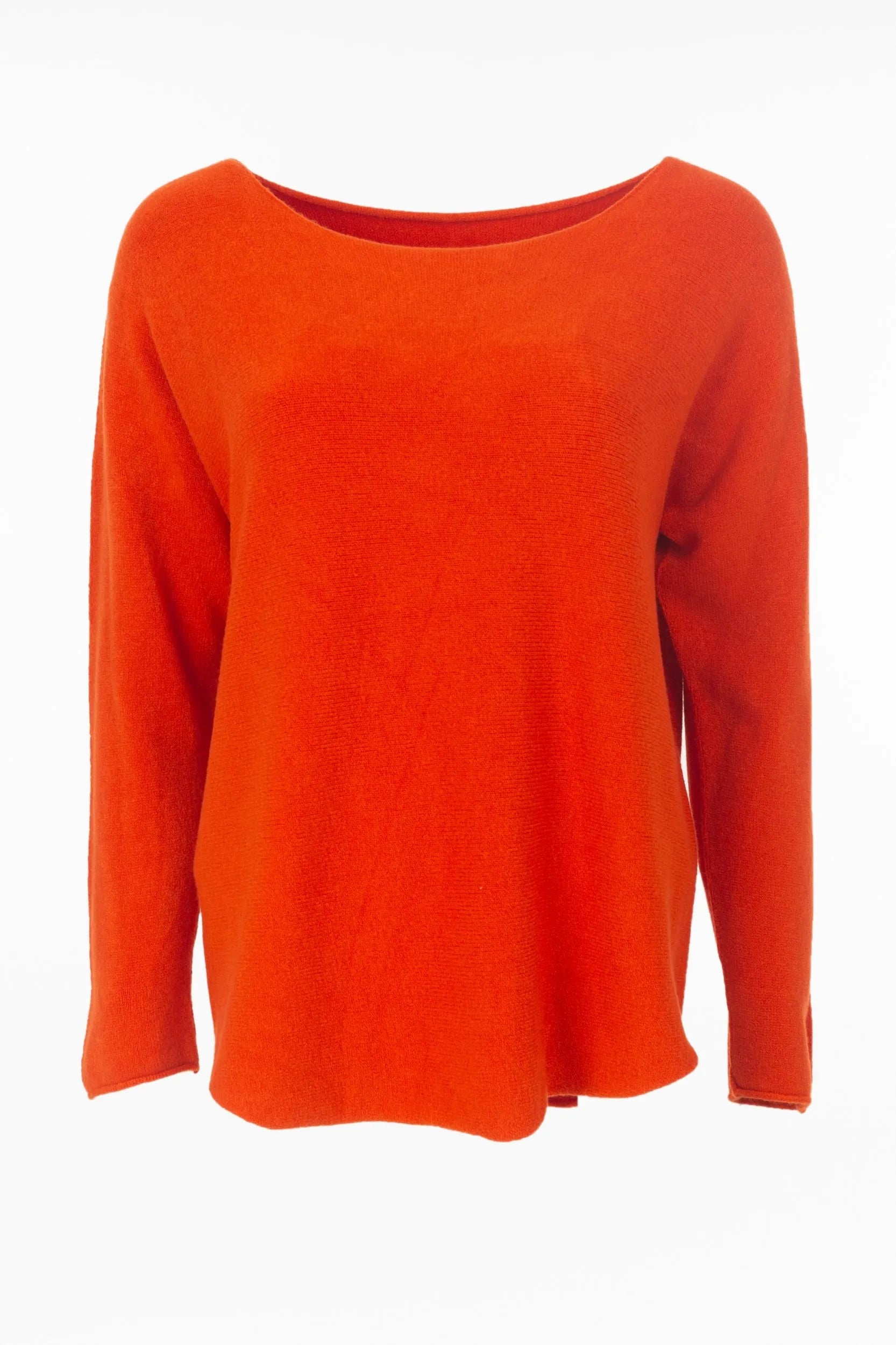 Maglione a maglia classico con collo rotondo