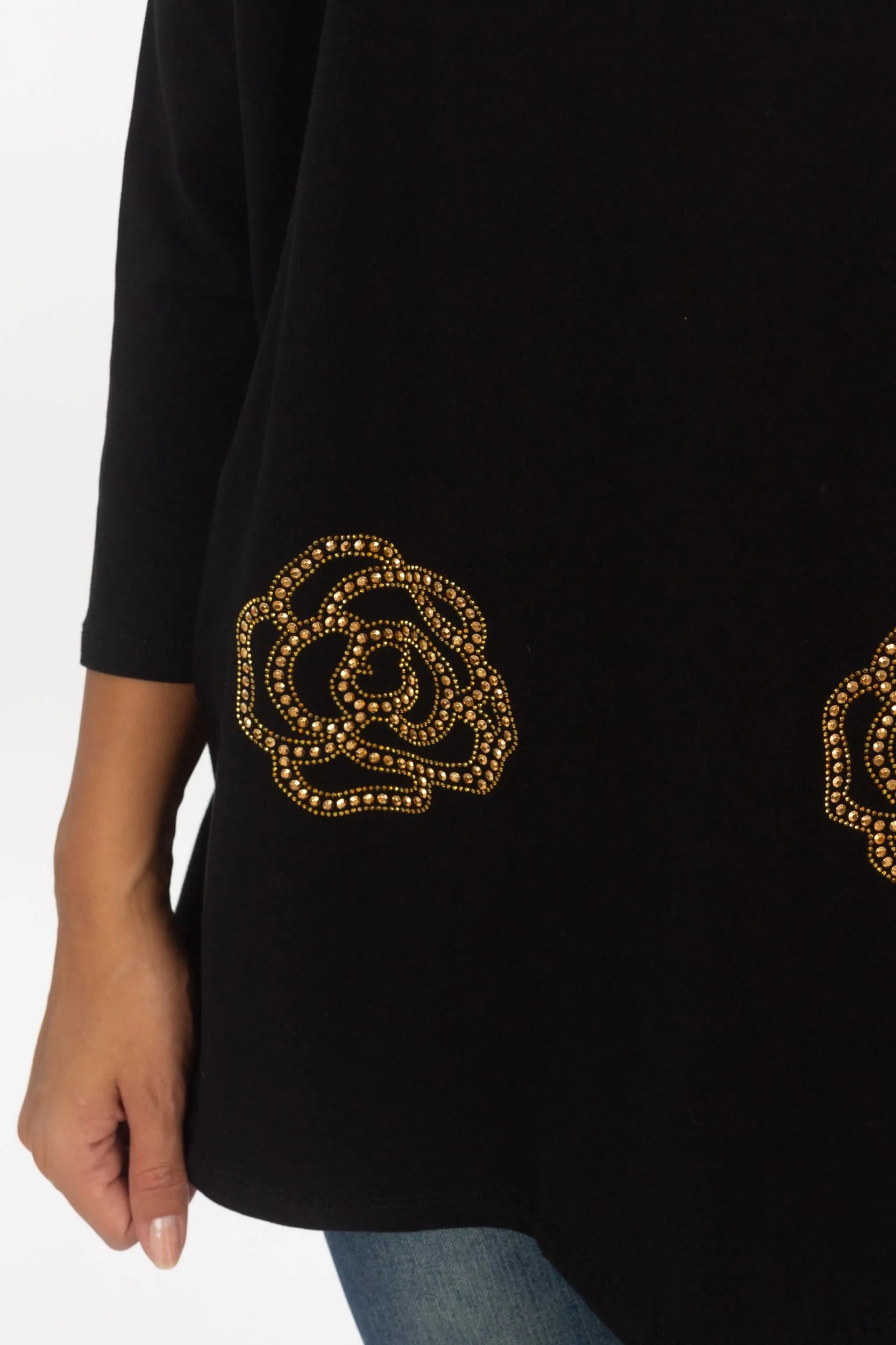 Sweatshirt mit floralem Print