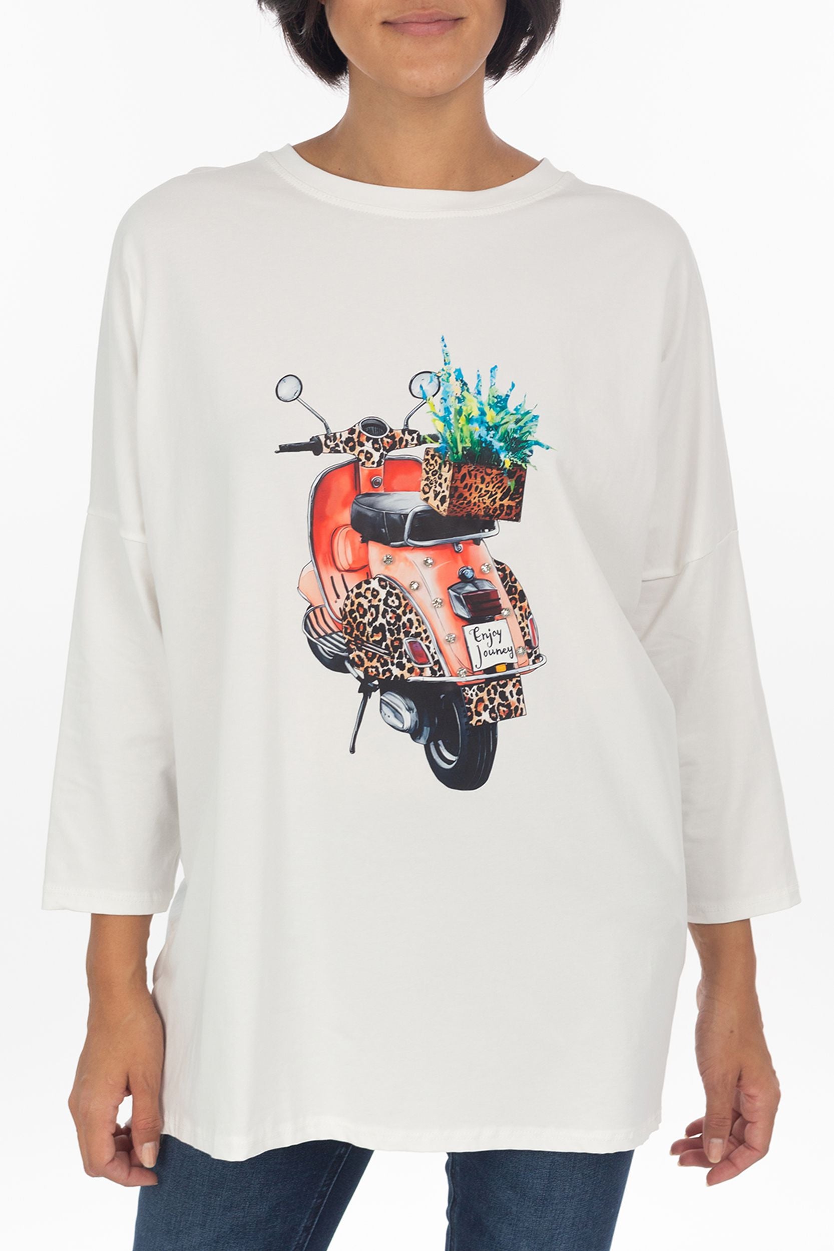 Sweatshirt with print