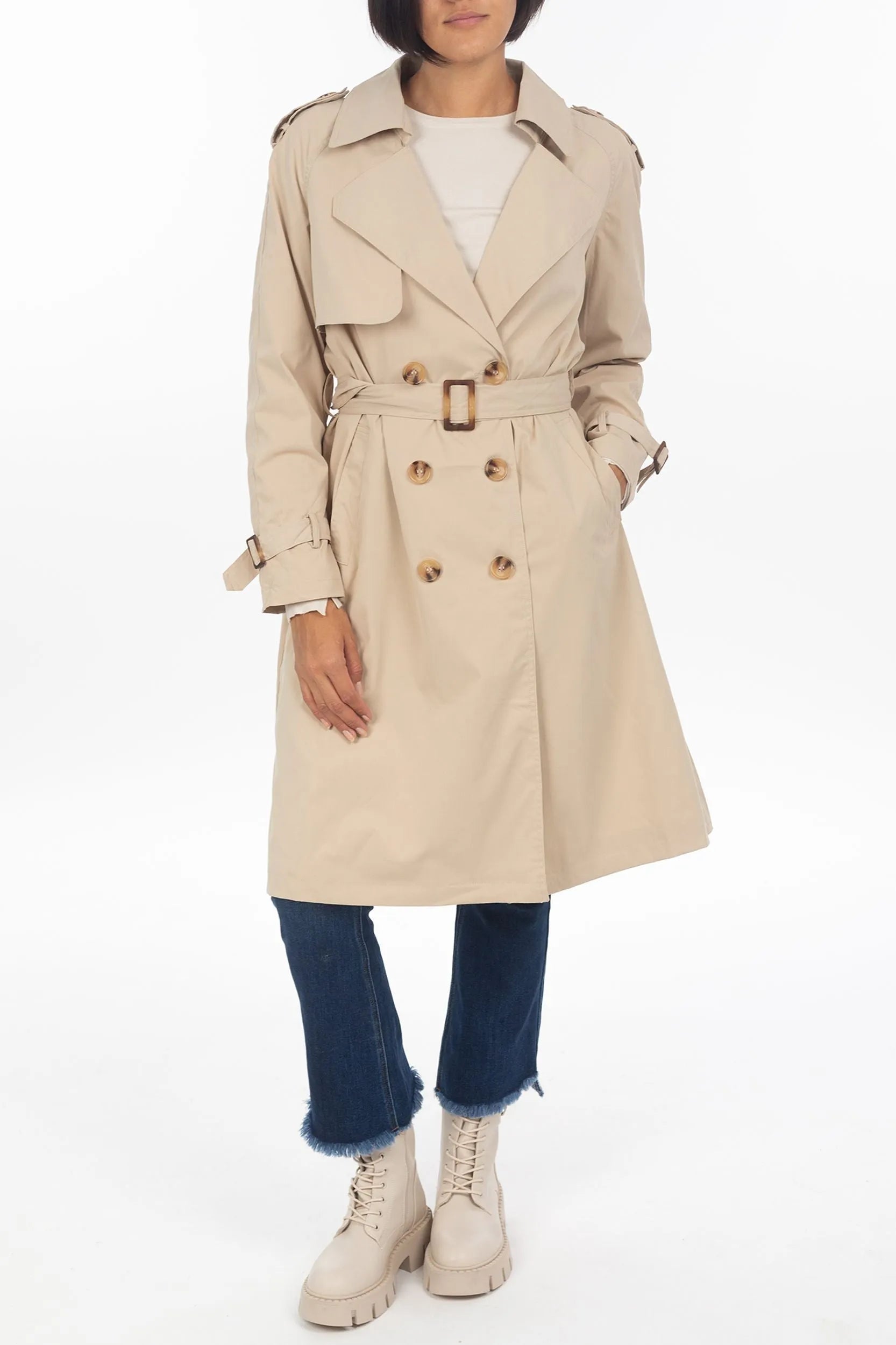 Klassischer Trenchcoat