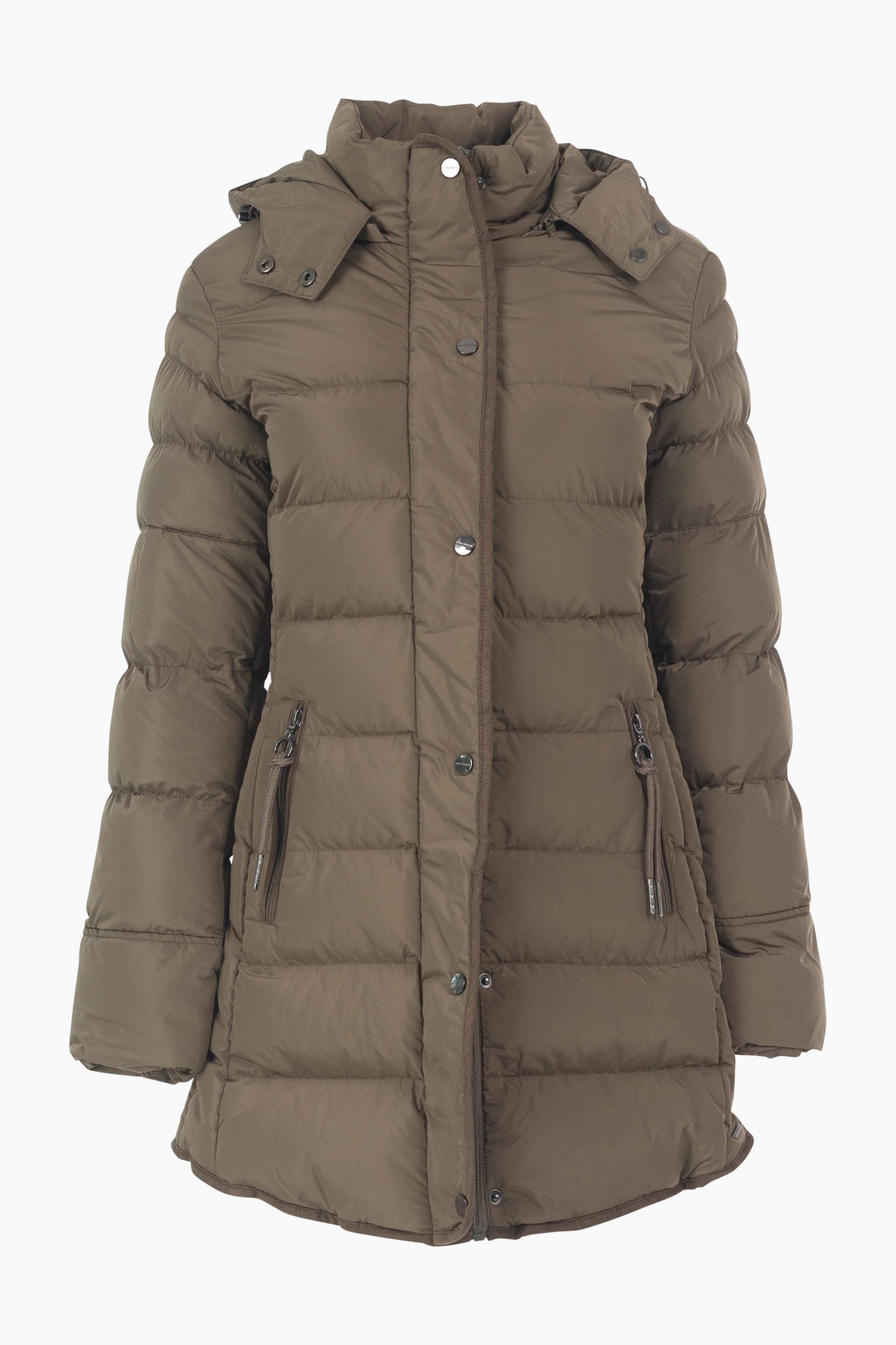 Short quilted coat