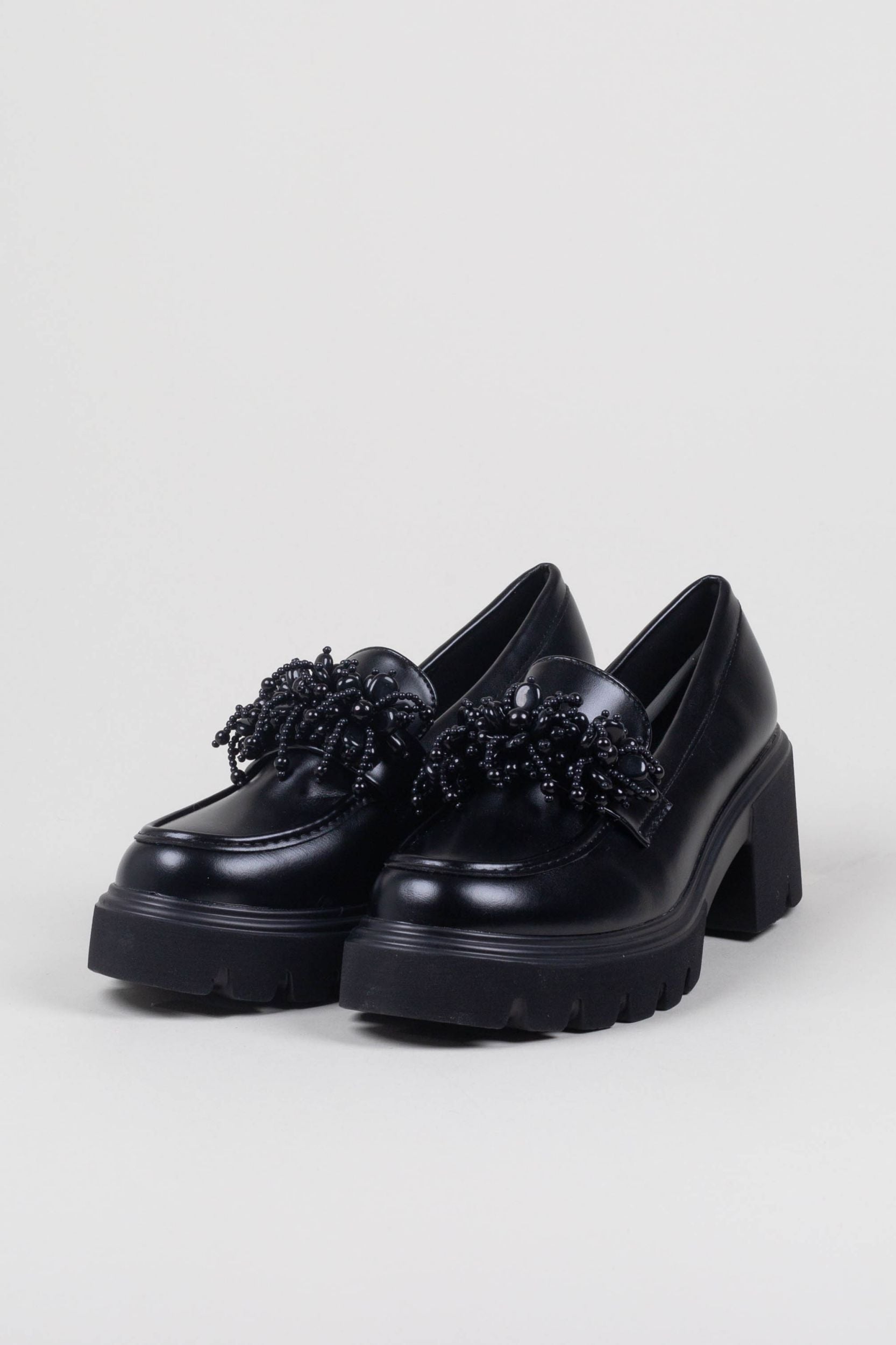 Black loafer