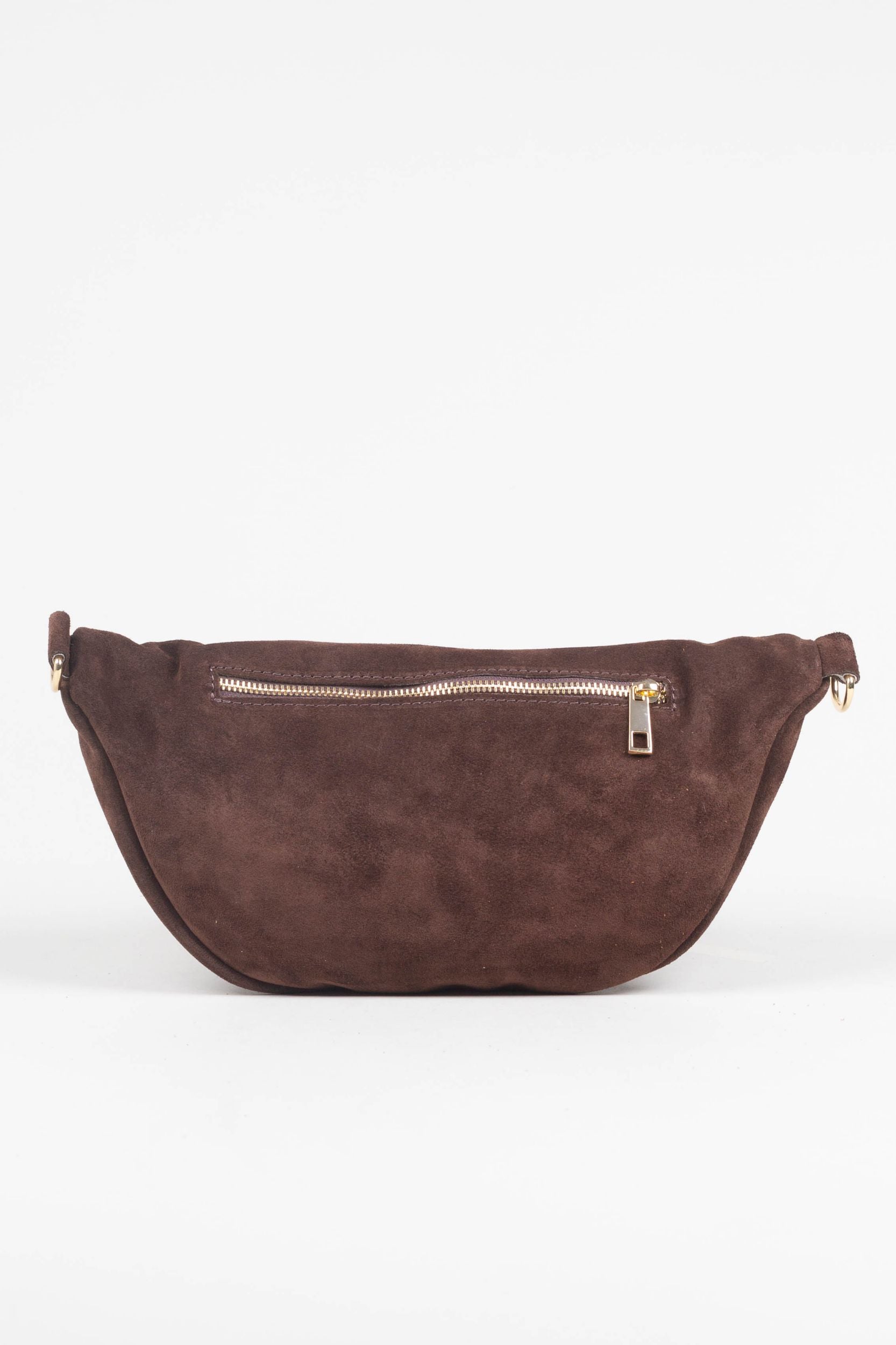 Suede crossbody bag