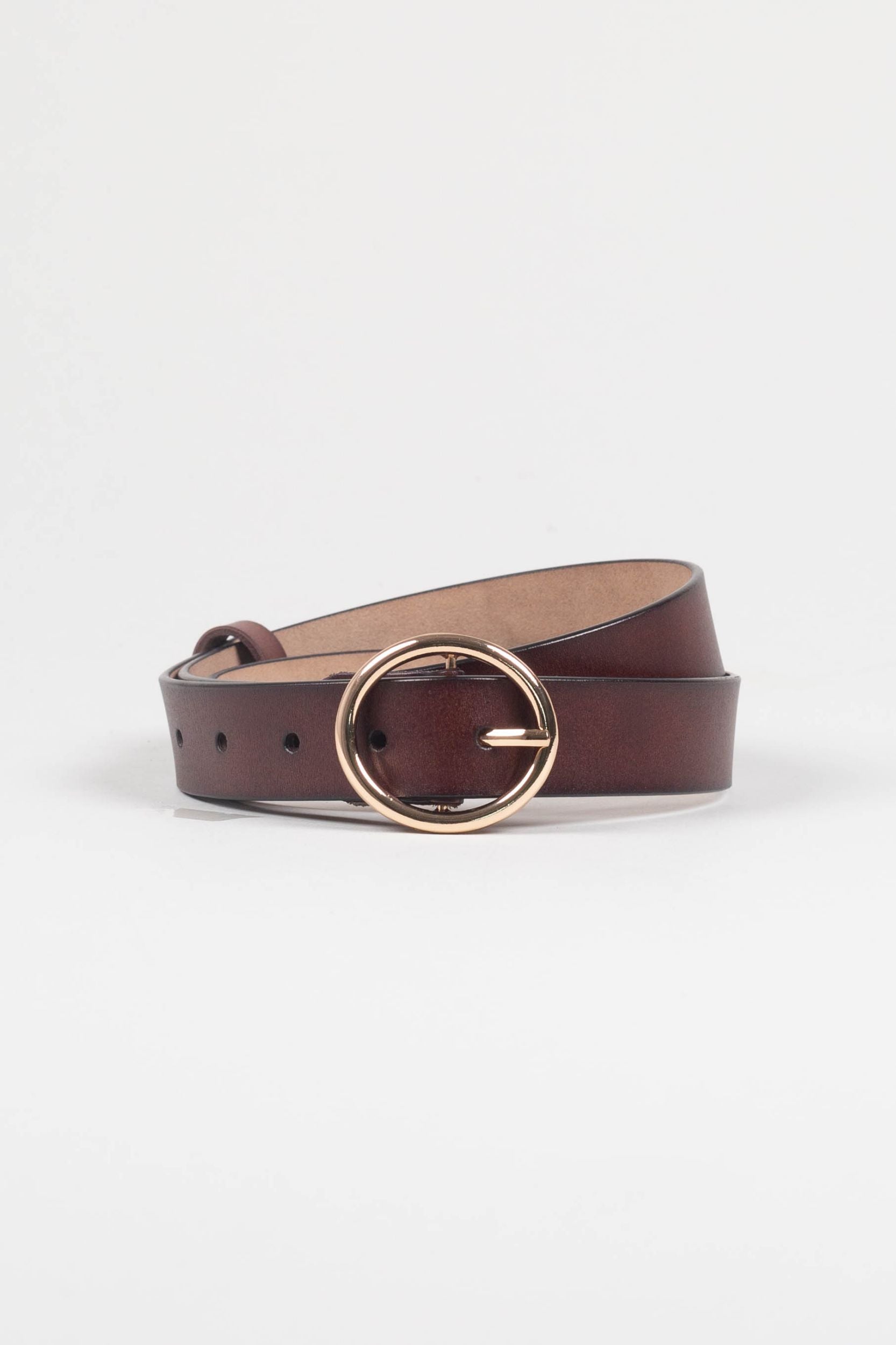 Classic leather belt