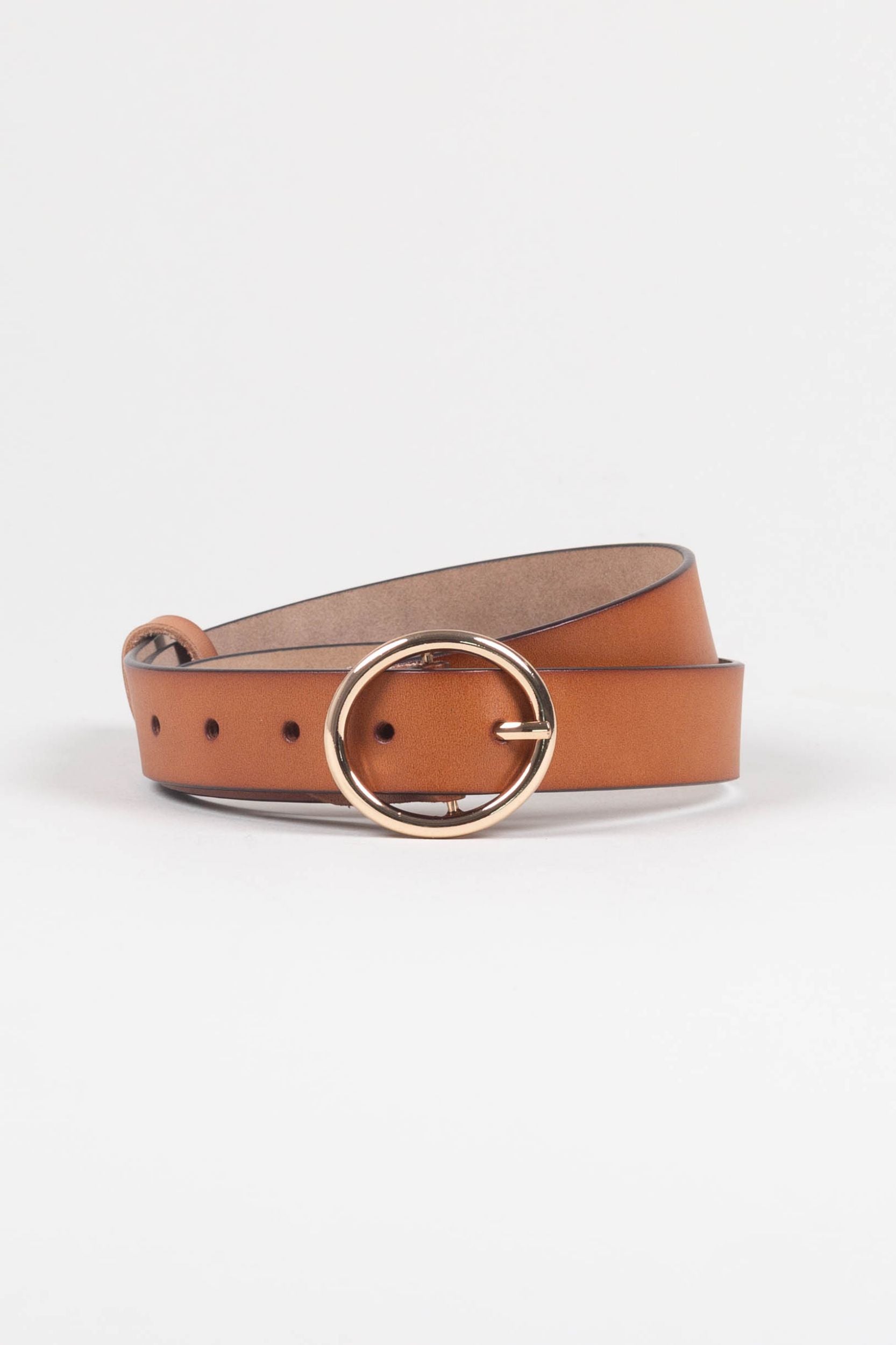 Classic leather belt