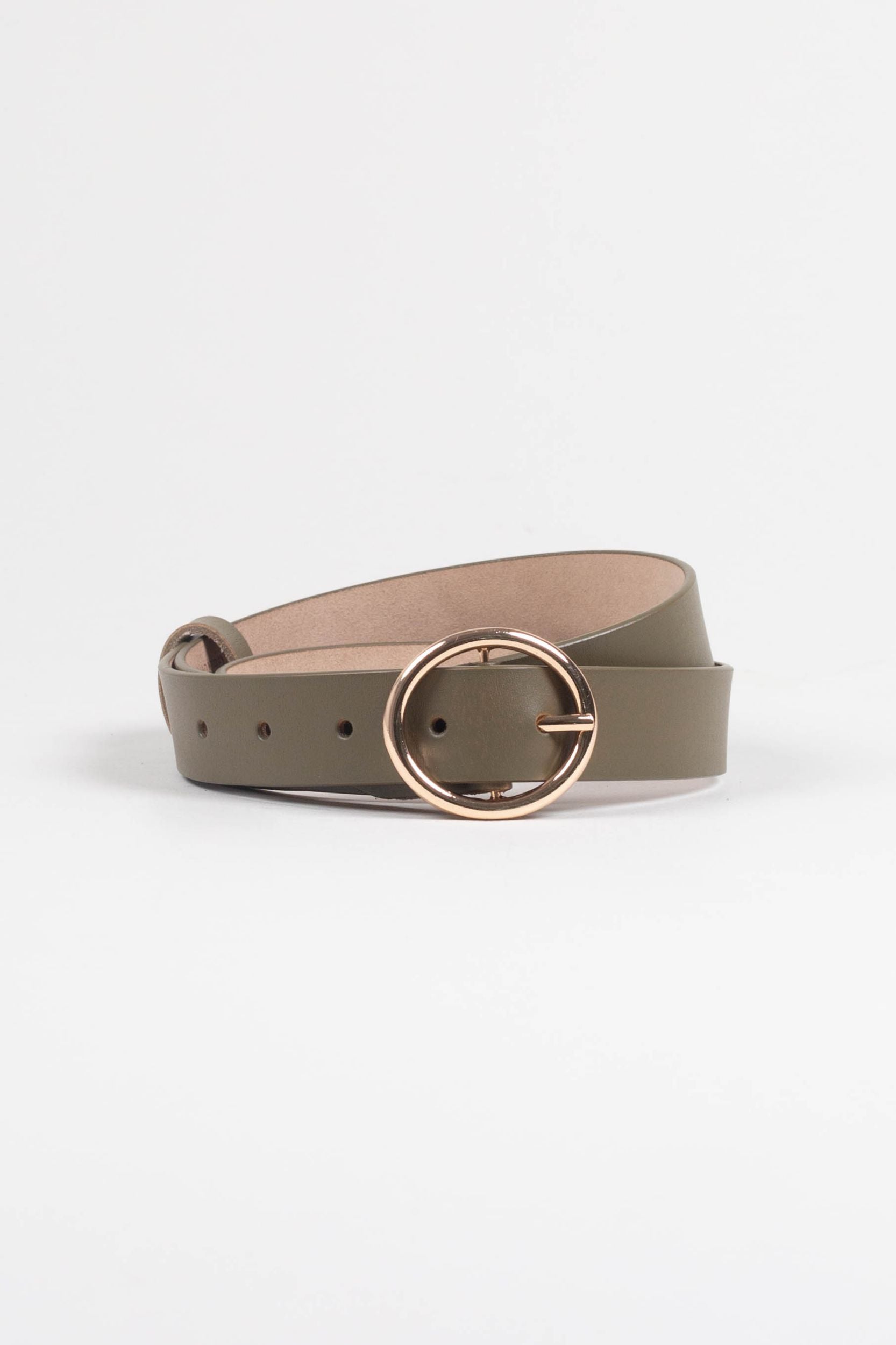 Classic leather belt