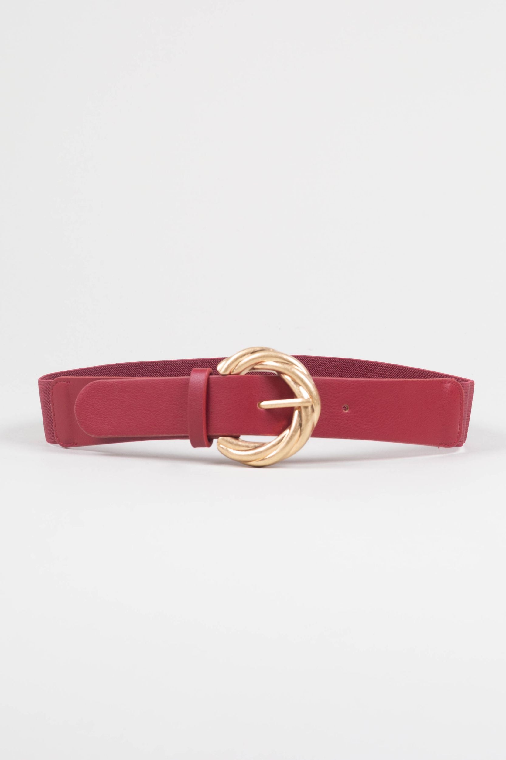 Stretch belt with great buckle