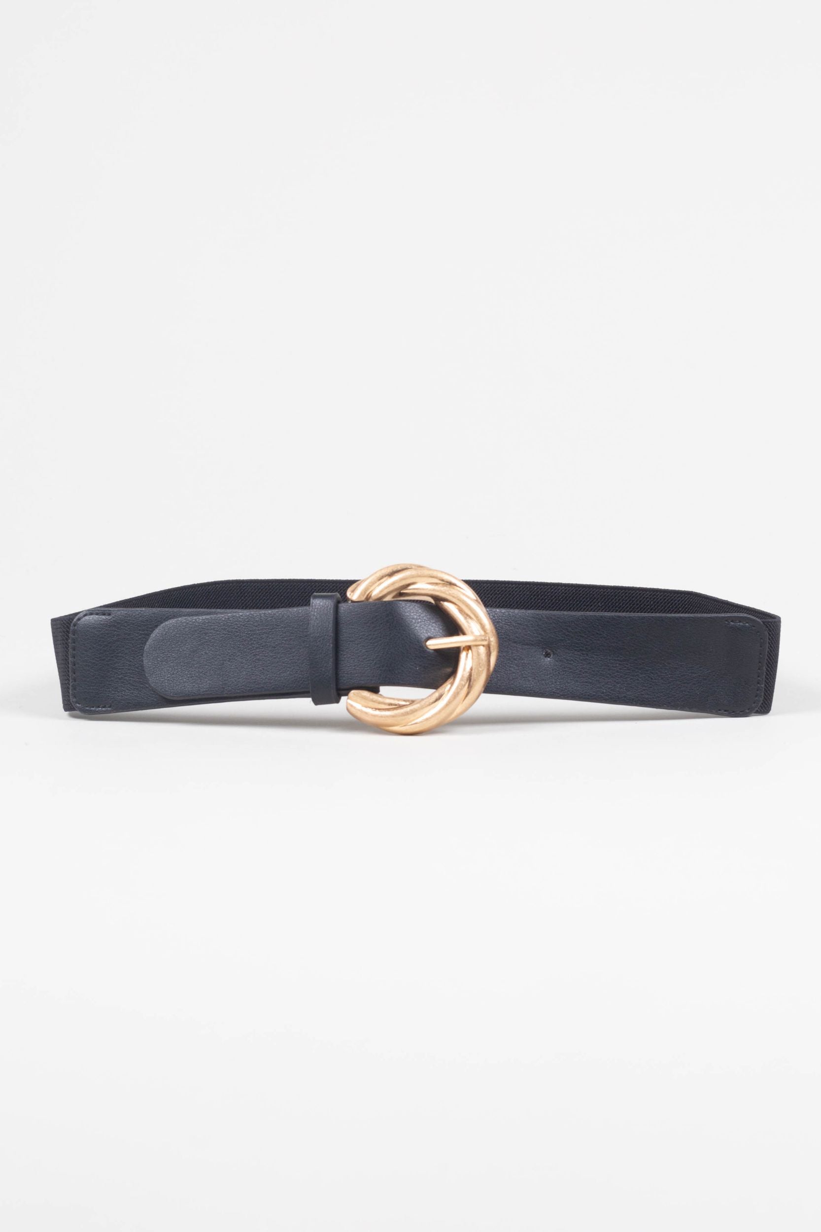 Stretch belt with great buckle