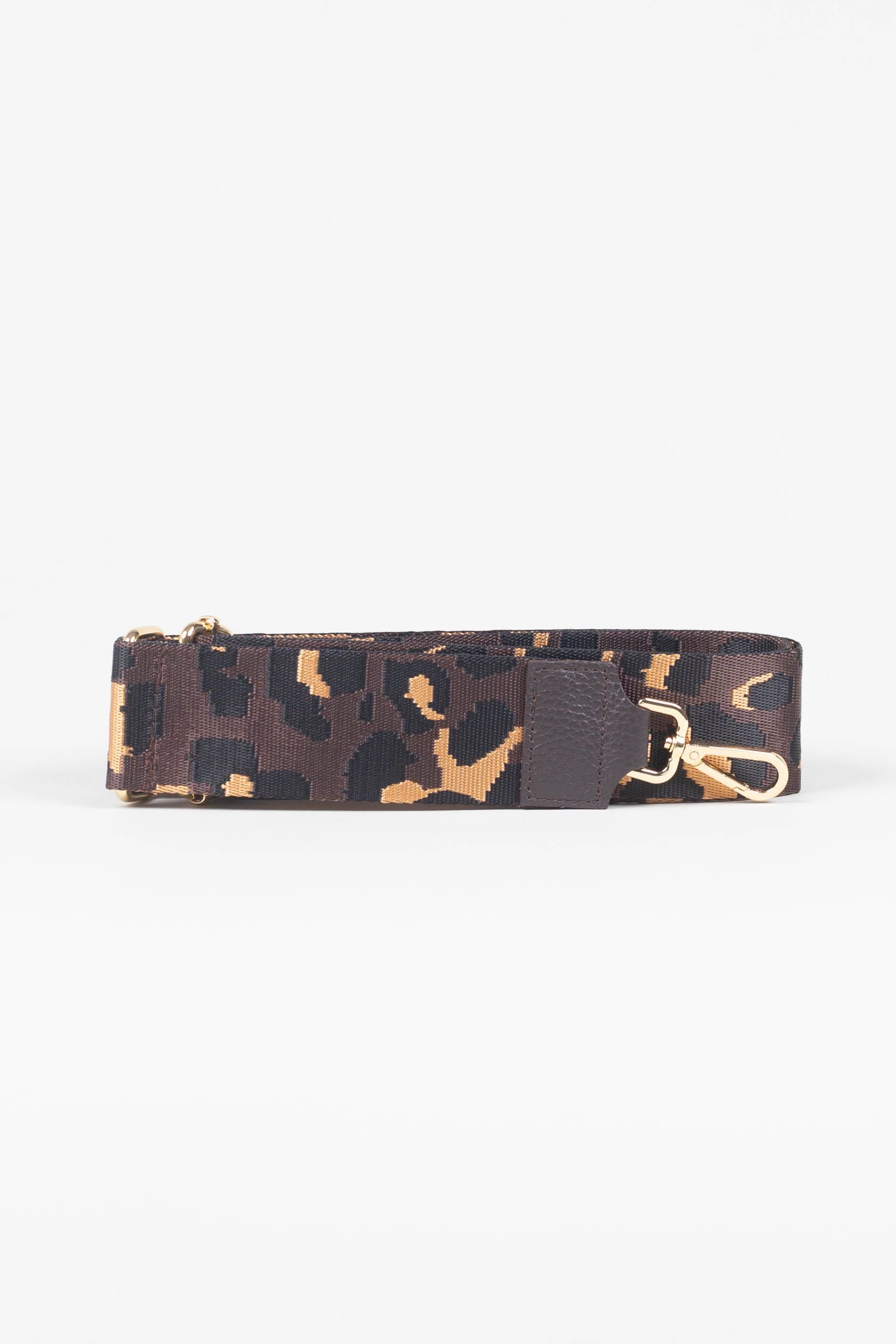 Pocket belt with animal pattern