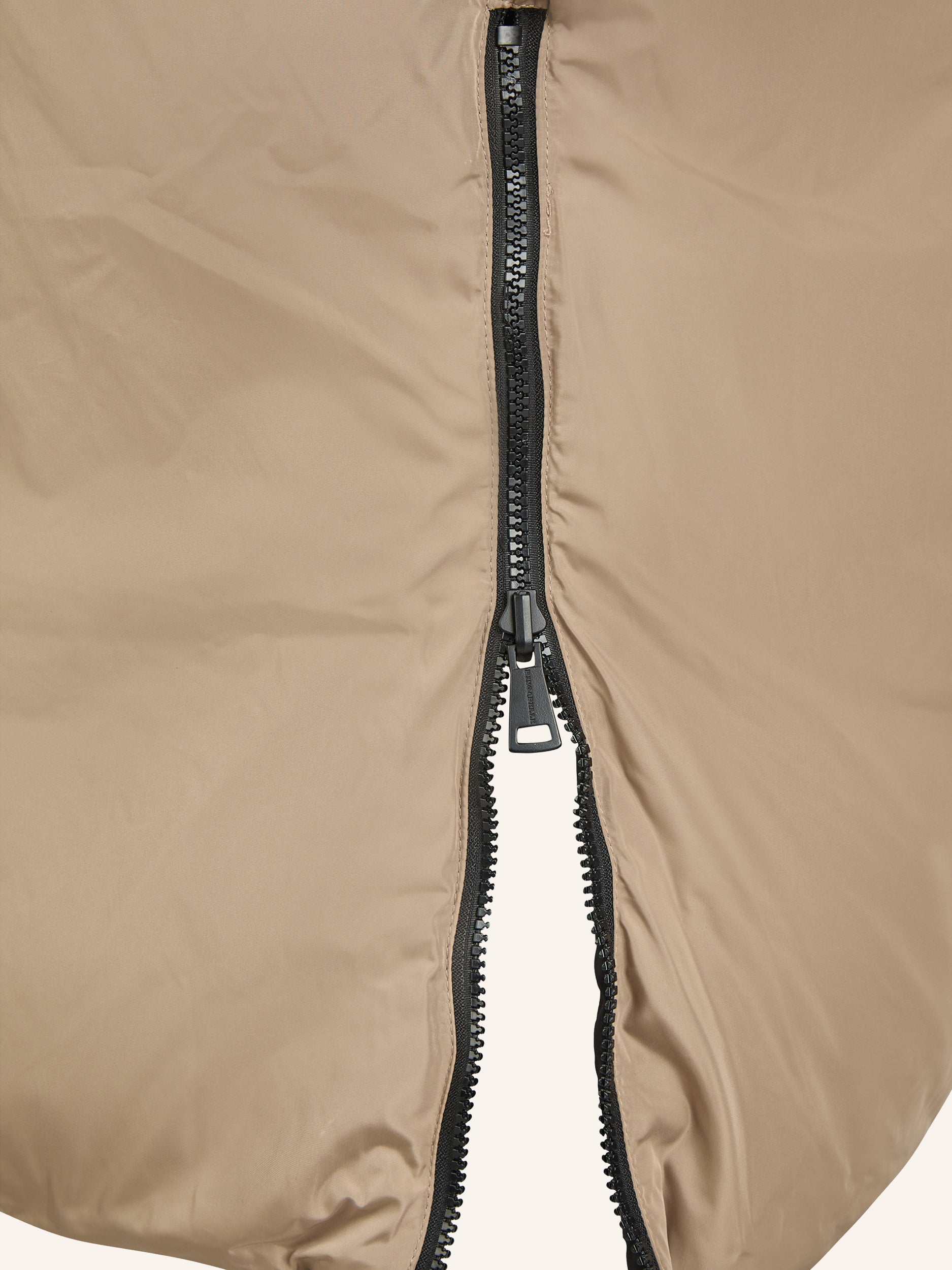 Wendbarer Steppmantel mit Kapuze